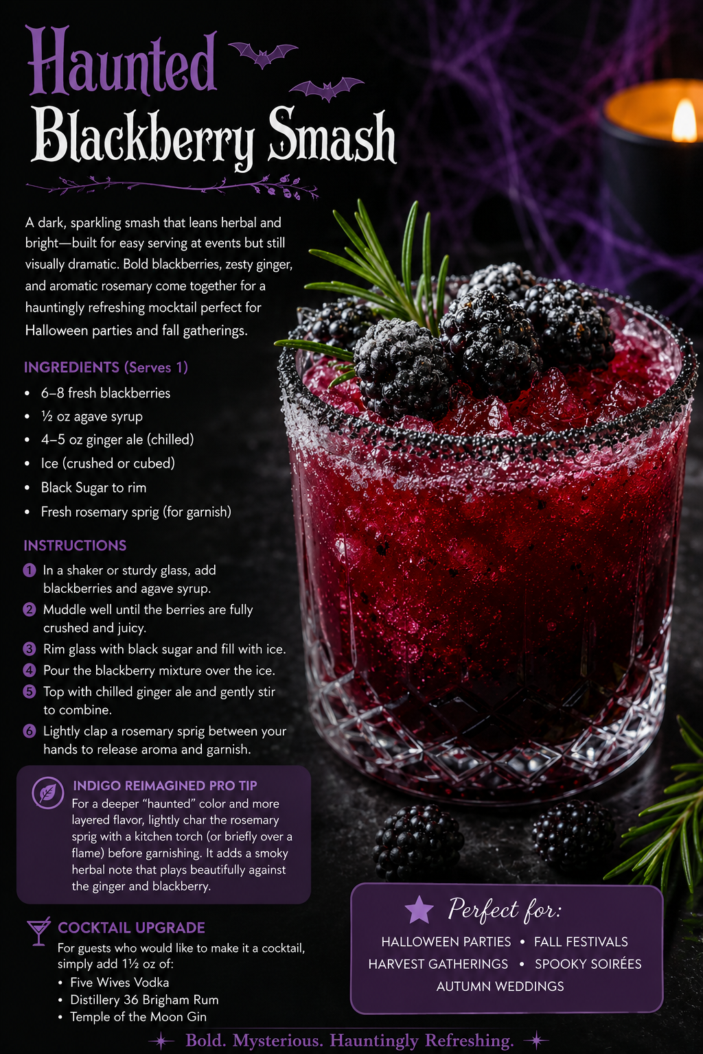 Haunted Blackberry Smash